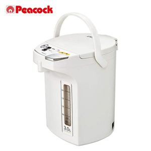 Peacock WMJ-30 W 電動 給湯ポット 3.0L ホワイト 700W  大きな給湯ボタン 保温 ピーコック魔法瓶工業 (10)｜fill-online