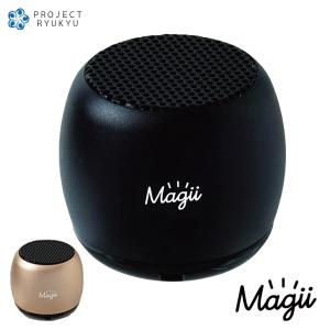 Magii マギー ミニスピーカー mini speaker セルフィー機能 ハンズフリー 35.6mm×30.5mm プロジェクト琉球 (06)｜fill-online