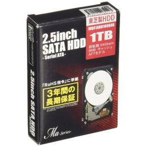 MARSHAL 東芝製 2.5インチ SATA-HDD Maシリーズ 1TB(9.5mm厚) MQ0...