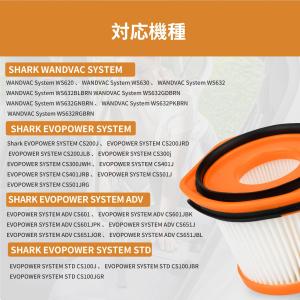 シャーク掃除機用フィルター 4枚 Shark用...の詳細画像4
