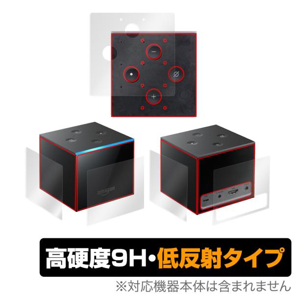 Fire TV Cube (第2世代 2019年11月発売モデル) 天板 側面 フィルム OverL...