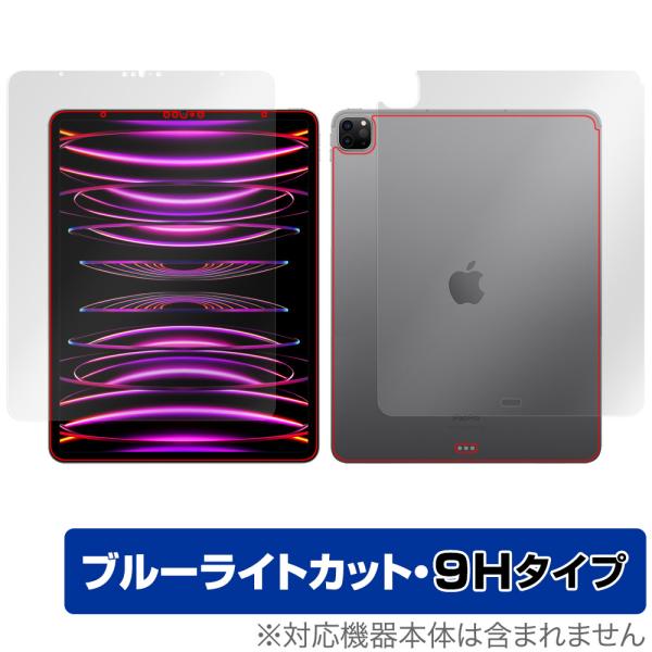 iPad Pro 12.9インチ 第6世代 Wi-Fiモデル 2022年発売 表面 背面 フィルムセ...