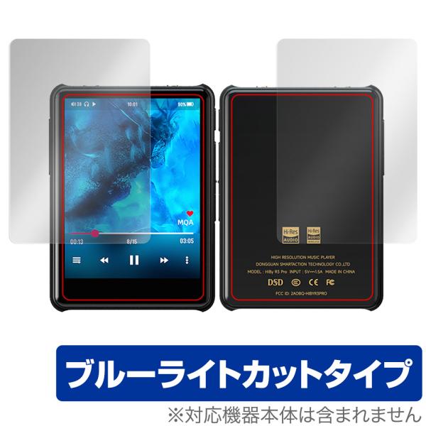 HiBy New R3 Pro Saber 表面 背面セット 保護フィルム OverLay Eye ...