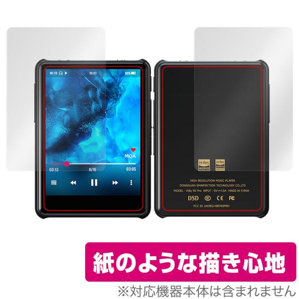 HiBy New R3 Pro Saber 表面 背面セット 保護フィルム OverLay Pape...