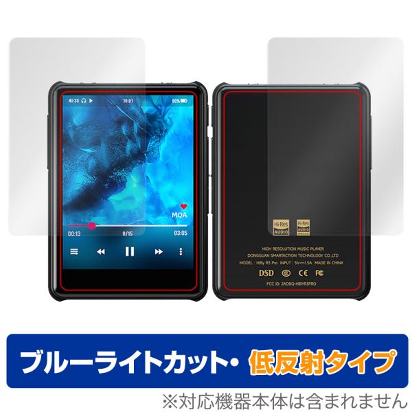 HiBy New R3 Pro Saber 表面 背面セット 保護フィルム OverLay Eye ...