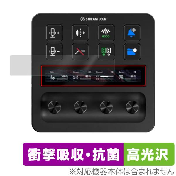 Elgato STREAM DECK + LCDタッチパネル用 保護 フィルム OverLay Ab...