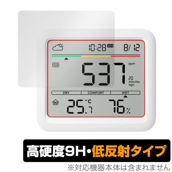 SwitchBot CO2センサー 温湿度計 保護フィルム OverLay 9H Plus for ...