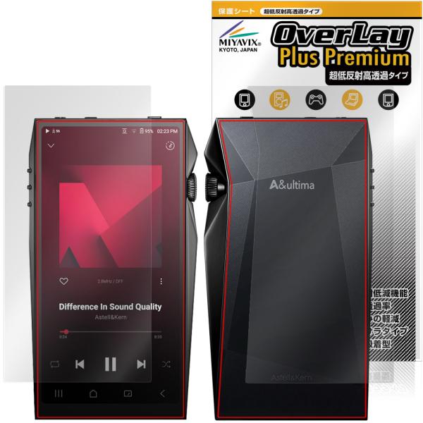 A＆ultima SP4000 表面 背面 フィルム OverLay Plus Premium fo...