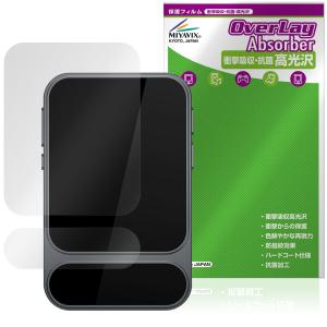 KHADAS Tea Pro 保護フィルム OverLay Absorber 高光沢 for カダス ヘッドホンアンプ 衝撃吸収 高光沢 ハードコート 抗菌 爆買
