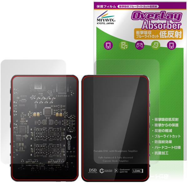 Questyle SIGMA 表面 背面 保護フィルム OverLay Absorber 低反射 f...