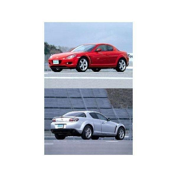 RX-8高品質、高精度、高耐久、断熱カット済みカーフィルム（ウィンコスプレミアムシリーズ）H15.4...