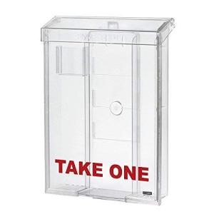 インフォポスト  屋外用チラシケース A4サイズ 透明 #31070