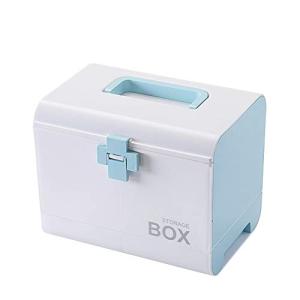 ETRAVEL 救急箱 薬箱 おしゃれ 大容量 収納 引き出し 手提げ 薬ボックス 薬入れ 十字ロック 収納ボックス 救急ボックス 整理 医療箱