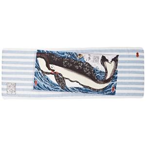 山本仁商店 和雑貨 京小物 浮世絵の手拭い 二重ガーゼ手拭い 巨鯨 約32×89cm