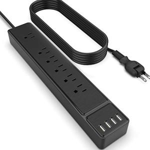 電源タップ 雷ガード RAYSTIN コンセント スイングプラグ付き