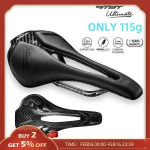 RYET-3Dプリントの超軽量自転車サドル カーボンファイバー 140mm 105g
