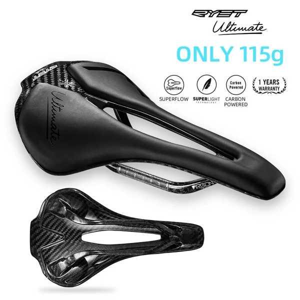 Ryet mtb自転車サドル超軽量フルカーボンレーシングシーティングサドル115g 7x9mm mt...