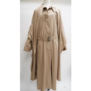 新品未使用✨エブール オーガンジーシアートレンチコート ベージュ 36 21年 ebure 美品 21SS ebure エブール オーガンジーシアートレンチコート
