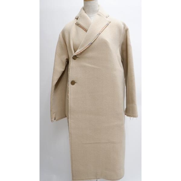 45R(45rpm 45アールピーエム) ダブルフェイス メルトンウールコート[LCTA61890]