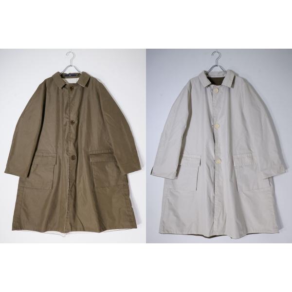 45Rフォーティファイブアール45rpm コットンナイロンオックスフォードコート リバーシブル[LC...