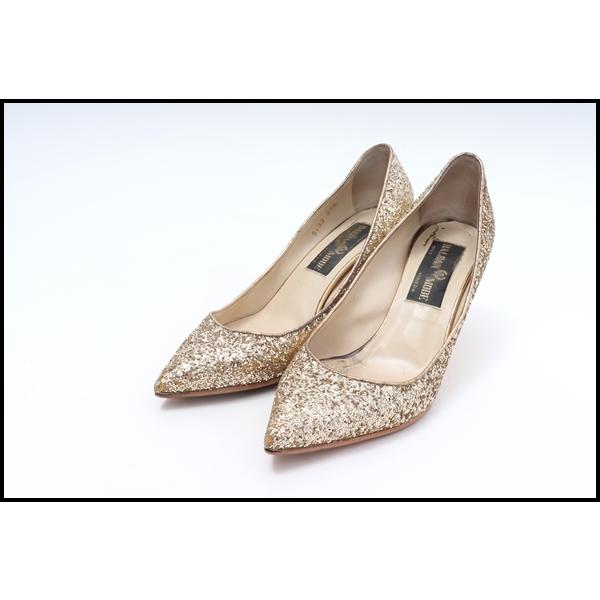 BALDAN アパルトモンL'Appartement 購入グリッターポインティッドパンプス[LFWA...
