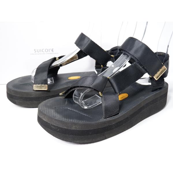SUICOKEスイコック ドゥーズィエムクラス別注 グログラン サンダル[LFWA76287]