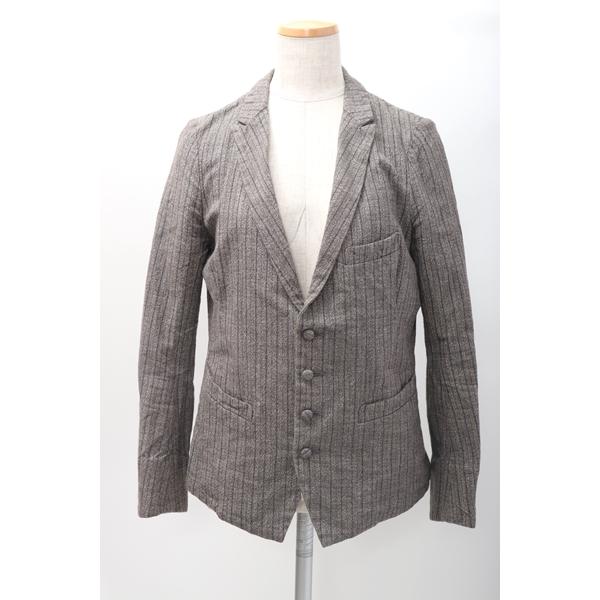 45R(45rpm 45アールピーエム) ストライプテーラードジャケット[LJKA59320]