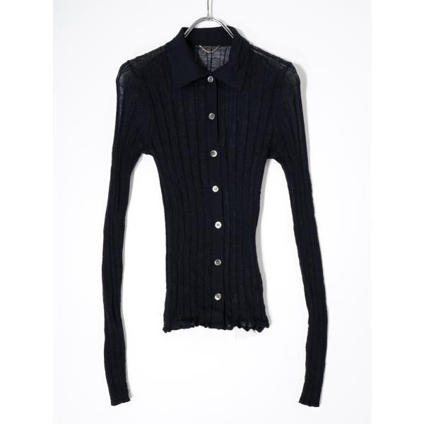 L'Appartementアパルトモン 2024SS Wide Rib Sheer Knit Car...