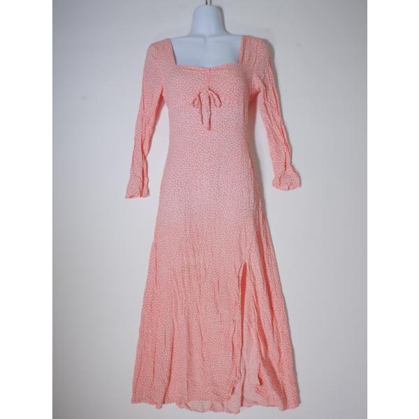 RIXO LONDON/リクソロンドン サイドスリットワンピース[LOPA74523]