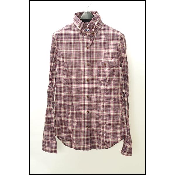 アパルトモンL'Appartement 襟ワイヤーローンチェックB.Dシャツ[LSHA31824]