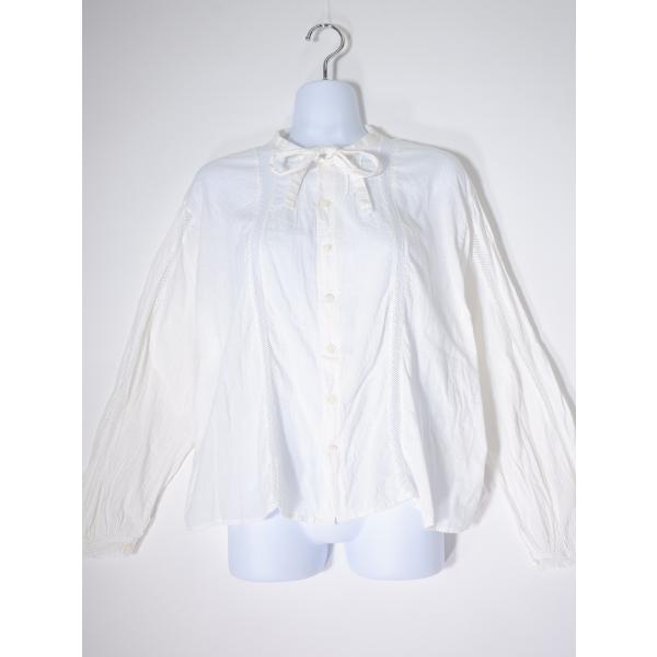 45Rフォーティファイブアール45rpm インドカディレースのリボンブラウス[LSHA81365]