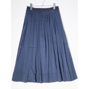 ebure エブール *リネンラップロングスカート*36ボトムス麻ピンク巻き