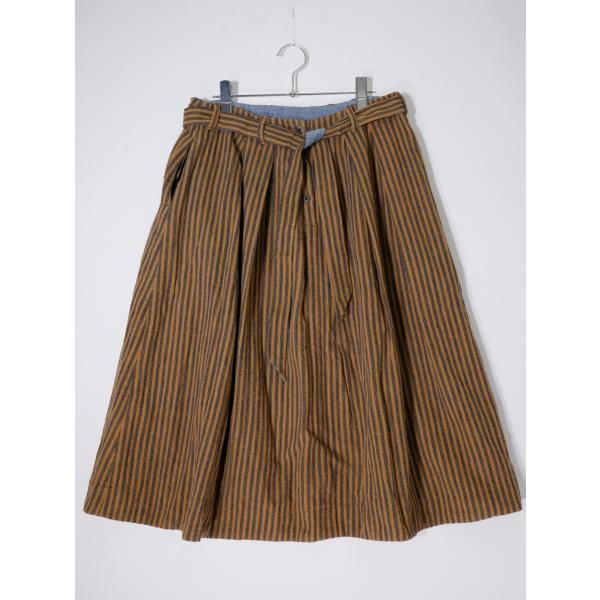 45Rフォーティファイブアール45rpm Badou-R ギマコットツイード ンインディゴストライプ...