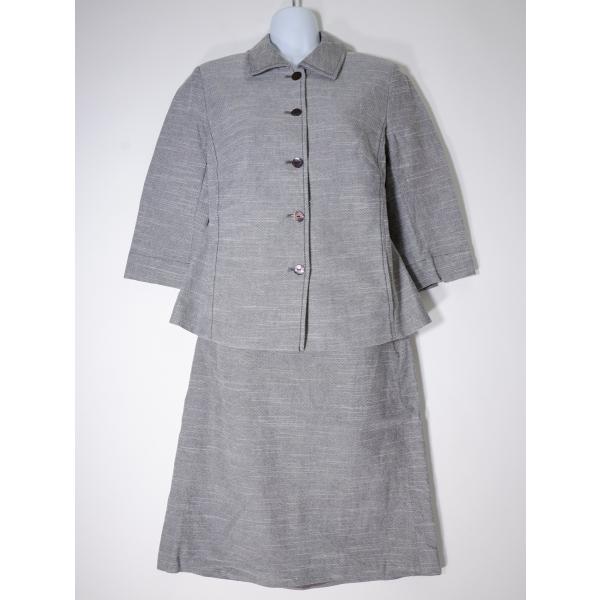 BURBERRY LONDON/バーバリー ロンドン 大きいサイズ ジャガード調セットアップ ジャケ...