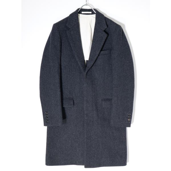 UNUSEDアンユーズド Chesterfield Coatウールアンゴラチェスターコート[MCTA...