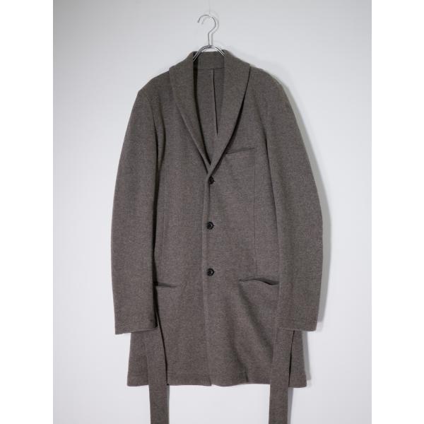 ATTACHMENTアタッチメント ウールカシミヤ ストレッチフランネルショールカラーコート[MCT...