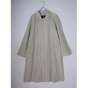 BURBERRY LONDONバーバリー ロンドン 日本製 バルマカーン ステンカラーコットンスプリングコート[MCTA81310]