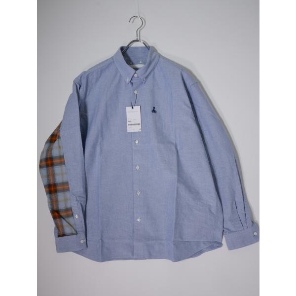 SOPHNET.ソフネット 2026SS CHECK PANELED B.D SHIRTボタンダウン...