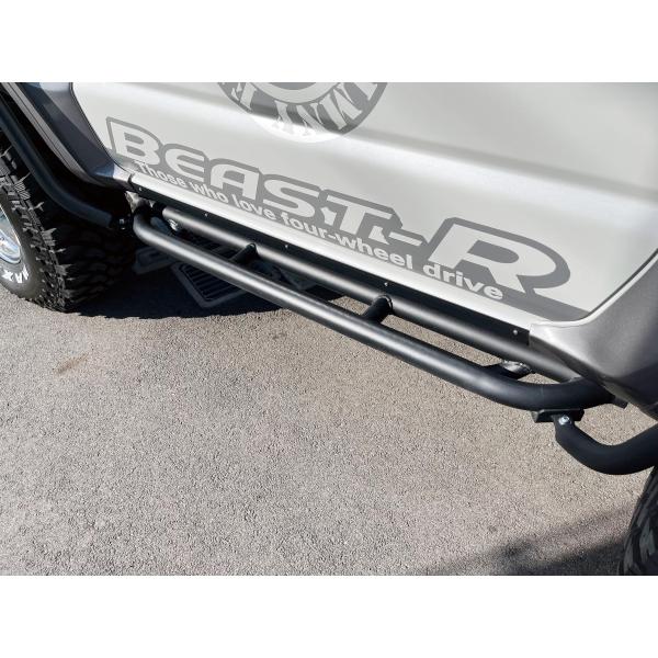 ジムニーJB64 JB74 クラッシュTガード サイドガードステップ BEAST-R