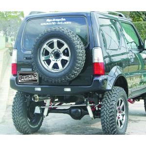 ジムニーJB23 JB33 JB43 FRPバンパータイプIIワイド リア BEAST-R