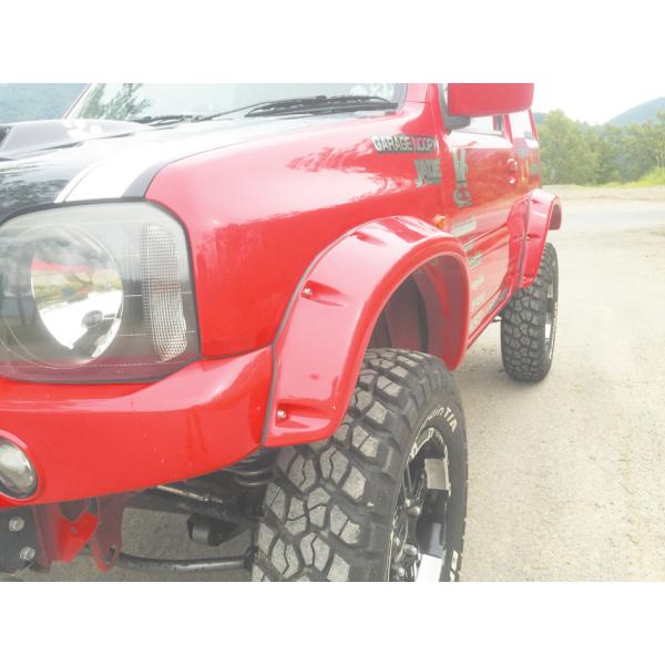 ジムニーJB23 JB33 JB43 FRP 90mmオーバーフェンダー