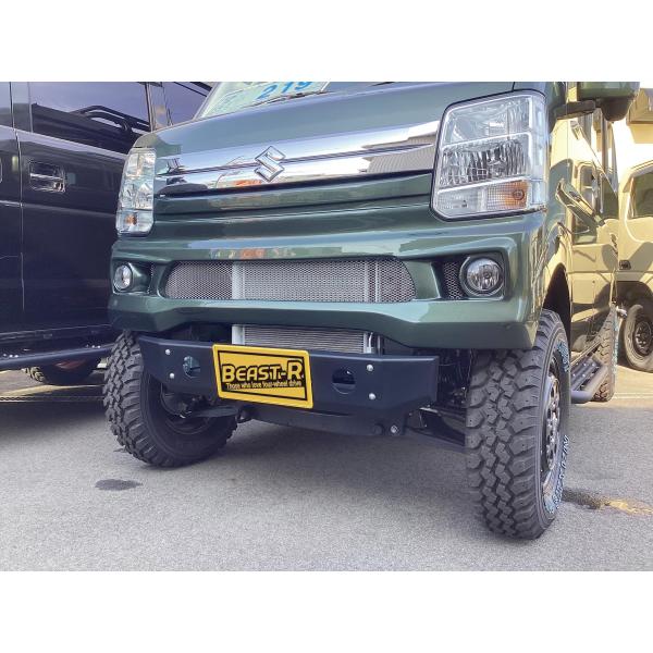 エブリィ DA17 SDフロントバンパー DA17Ｗ/Ｖ FRP製未塗装 BESAT-R