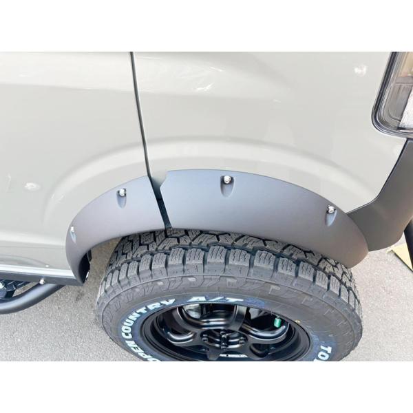 エブリィ DA17W/V 70mmオーバーフェンダー BEAST-R