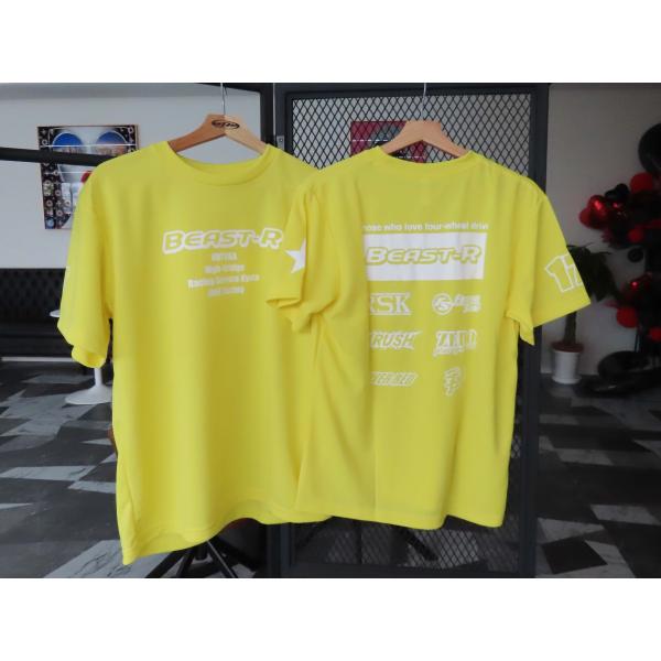 オリジナルBEAST-RメッシュTシャツ イエロー