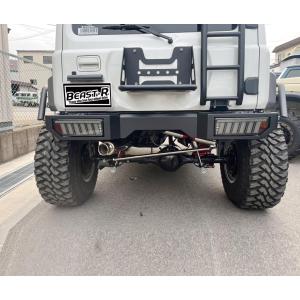 ジムニーシエラ クラッシュtypeTフロントバンパー スチール製 BEAST-R ジムニー JB64 JB74 クラッシュtypeTフロントバンパー スチール