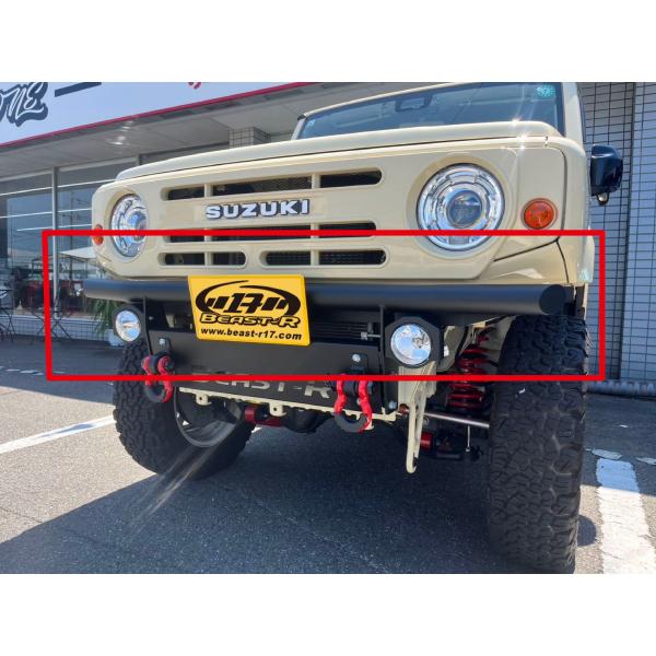 ジムニー JC74 JB64/74 クラッシュ type TK フロントバンパー 単品 BEAST-...