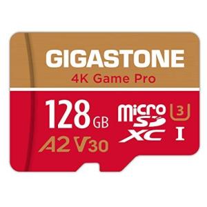 Gigastone Micro SD Card 128GB A2 V30 マイクロSDカード UHS-I U3 Class 10 100/80 MB/S 高速 Gopro アクションカメラ スポーツカメ