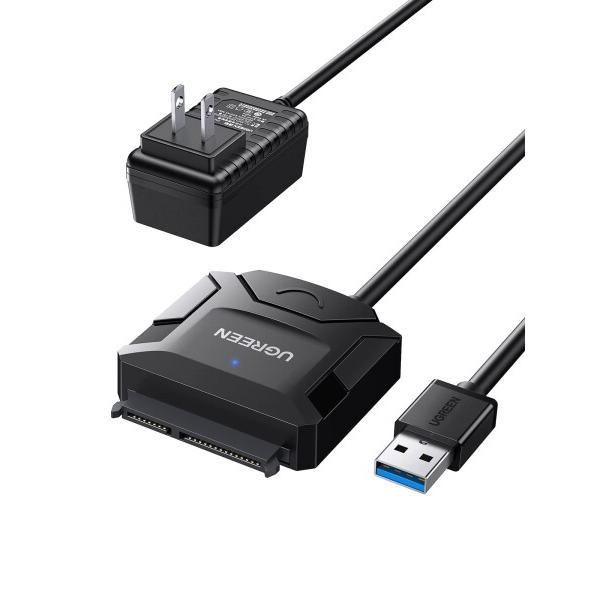 UGREEN SATA USB変換ケーブル sata usb 変換アダプター USB3.0接続 2....