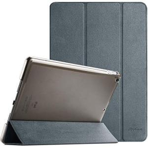 ProCase iPad 10.2" 9/8/7 ケース スマートカバー 超スリム 三つ折りスタンド フォリオ保護ケース 半透明バックカバ