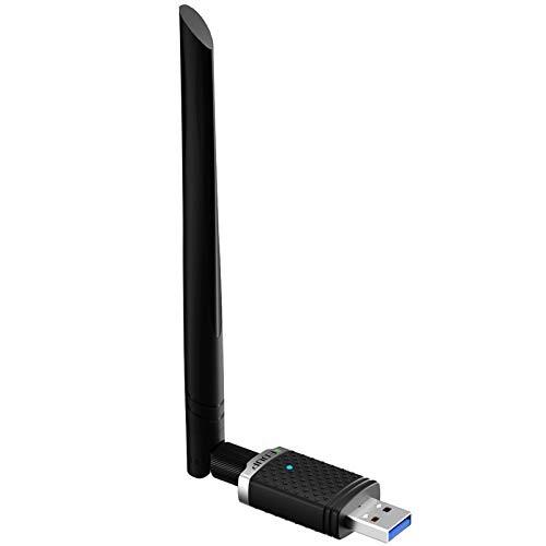 WiFi 無線LAN 子機 1300Mbps USB3.0 WIFIアダプター デュアルバンド 5G...